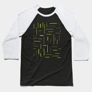 yellow lines Baseball T-Shirt